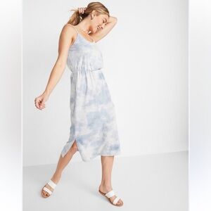 2 for $30 Old Navy Blue Tie-Dye Dress
